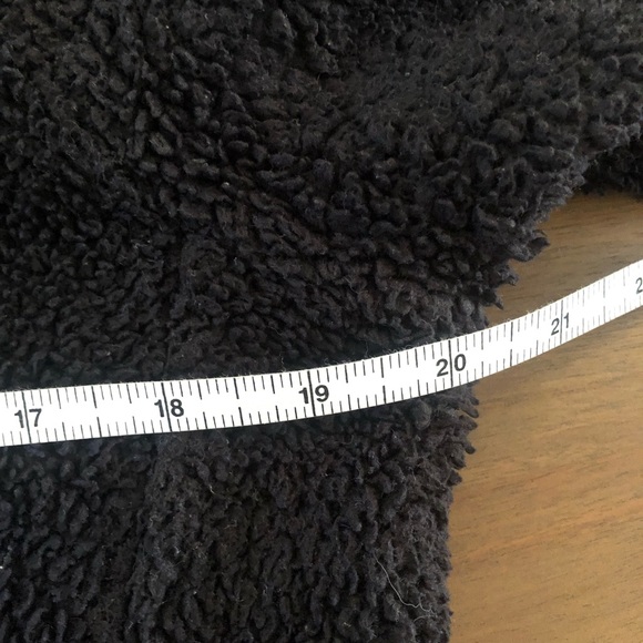 North Face zip fluffy fleece jacket - Picture 13 of 15